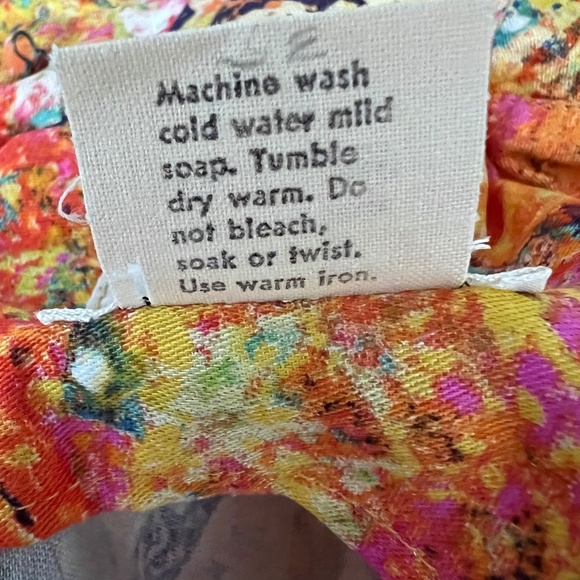 VTG 70s Liberty House by Sydney (Hawaii) Split Shirt/Dress with Long Pants Sz 6 - Picture 10 of 10